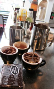 Testing, testing, one, two, three - Spanish hot chocolate