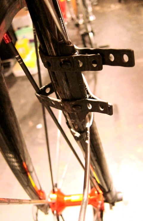 How not to mount a fender - time for a nap - photo - Rob Vandermark