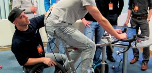 Curtis Cramblett working on pedal stroke
