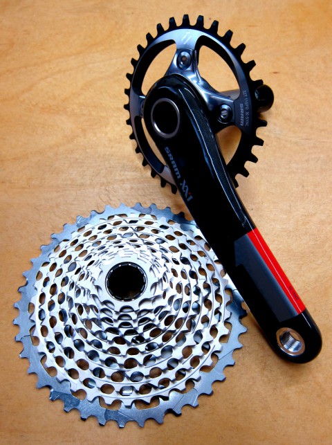 SRAM 1x11 small front larger rear