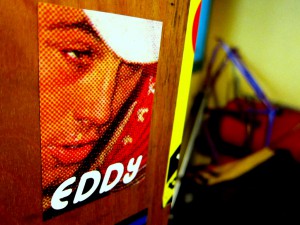 Eddy looks tired to me