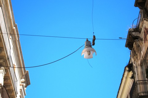 371 - Lighting my way in Sicily - photo - Rob Vandermark