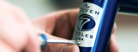 Seven Cycles Head Tube Badge 2012
