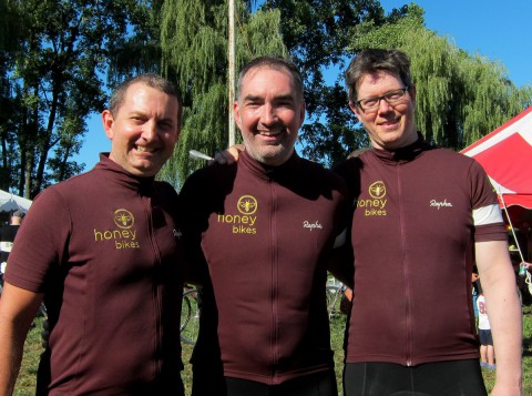Honey Team - Chip Baker, Roger Cadman, Rob Vandermark - Post Ride