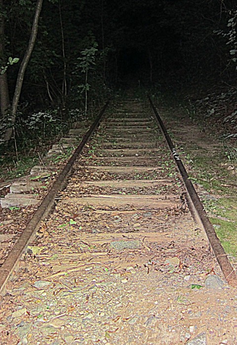 These train tracks are totally rideable - photo - Rob Vandermark
