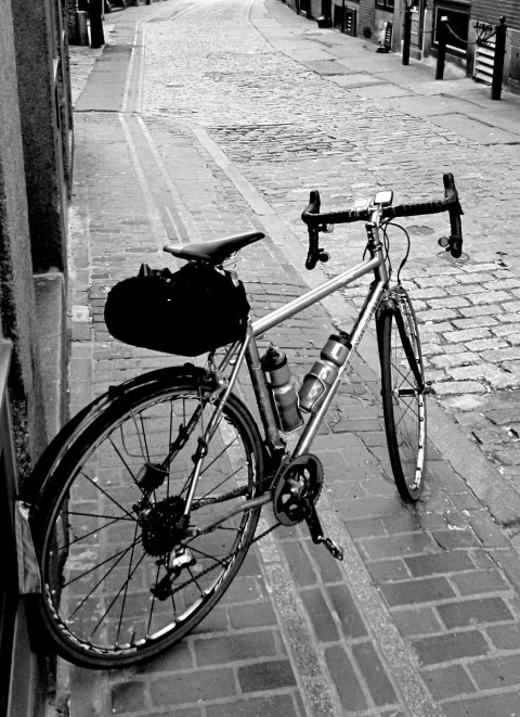 Happy to be on cobbles
