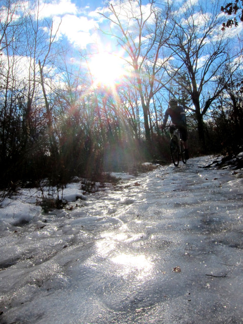 Riding the iceflow - photo - Rob Vandermark