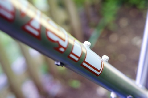 John's Seven Evergreen paint detail