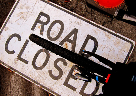 Road Closed For Diverged 2.0 - photo - Rob Vandermark