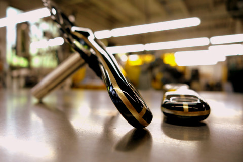 760 Project Pioneer gold line crankset - photo - Rob Vandermark