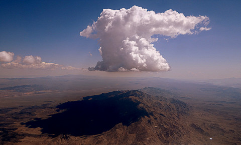 Cloud over Nevada - photo - Rob Vandermark