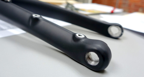 Flat Mount 12mm Thue Axle Prototype - photo - Rob Vandermark