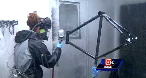 Painting at Seven - video image from Channel 5